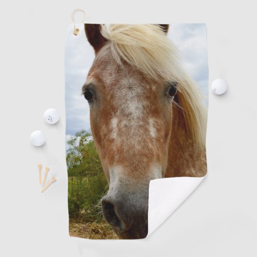 Sugar's Stride: De genade van de Appaloosa Golfhanddoek (Insitu)