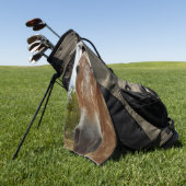 Sugar's Stride: De genade van de Appaloosa Golfhanddoek (Groen)