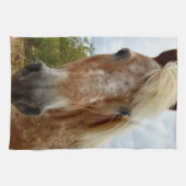 Sugar's Stride: De genade van de Appaloosa Theedoek (Horizontaal)