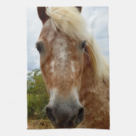 Sugar's Stride: De genade van de Appaloosa Theedoek (Verticaal)