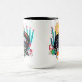 SUGARSKULL NIRVANA chow dog halloween 15 oz mok (Midden)