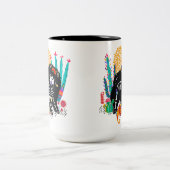 SUGARSKULL NIRVANA chow dog halloween 15 oz mok (Center)