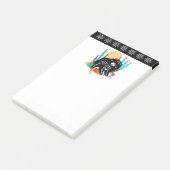 SUGARSKULL NIRVANA chow dog halloween Post-it® Notes (Schuin)