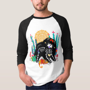 SUGARSKULL NIRVANA chow dog halloween T-shirt