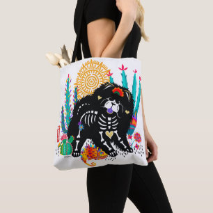 SUGARSKULL NIRVANA Dag van de Doden Tote Bag
