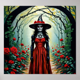 SugarSkullWitch  Poster