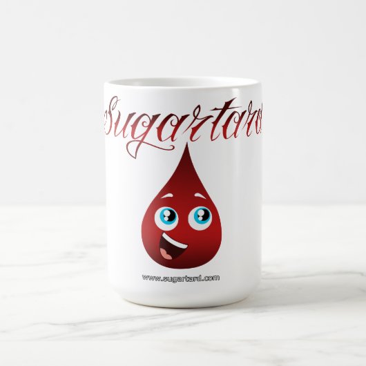 Sugartard Blood Drop Mok (Center)