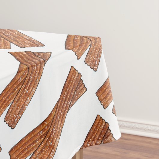 Sugary Churro Fried Dough Pastries Churros Print Tafelkleed (Voorbeeld)