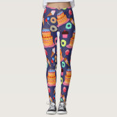 Sugary Delights Patroon Leggings (Voorkant)