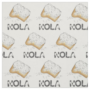 Sugary New Orleans Beignet Pastry Louisiana NOLA Stof