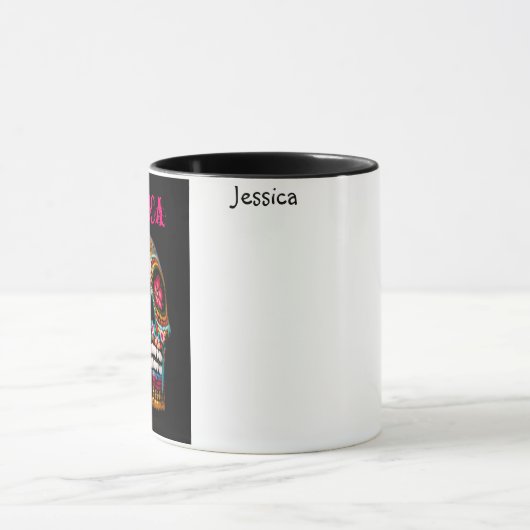 Suger Skull Personalized Mok (Midden)