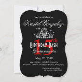 Sugey2 Magic Lights Foto Quinceanera - rood Kaart (Achterkant)