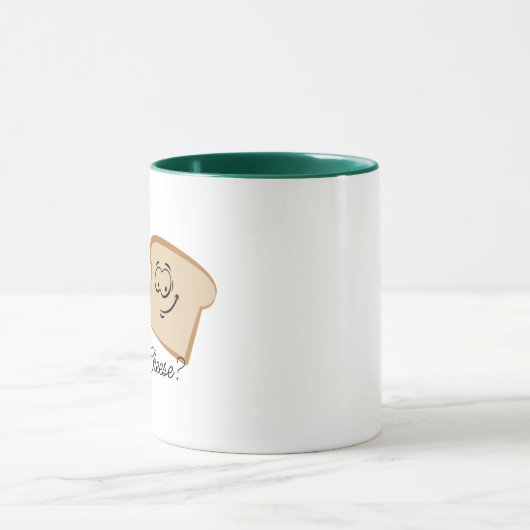 Suggestive Toast Couple Mok, Funny Cream Cheese Mok (Midden)