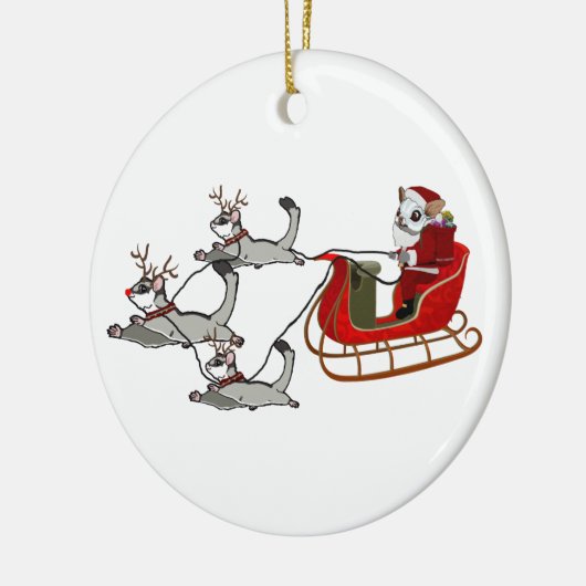 Suggie Claus Keramisch Ornament (Links)