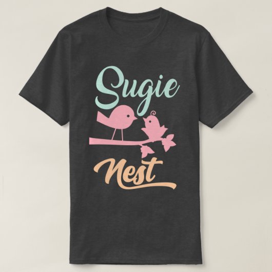 SUGIE Nest Moederdag gift T-shirt (Design voorkant)