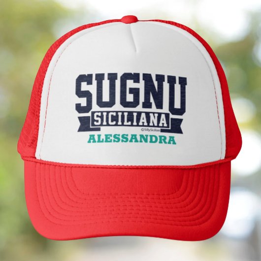 Sugnu Siciliana Specialized Trucker Hat Trucker Pet