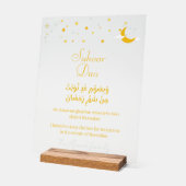 Suhoor Dua Acryl Bord Ramadan Islamitische Decorat (Hoek)