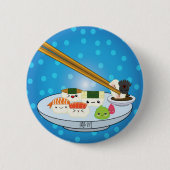 Suhsi Platter Ronde Button 5,7 Cm (Voorkant)