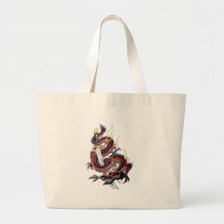 Sui Riu Japanse Dragon Katana Grote Tote Bag