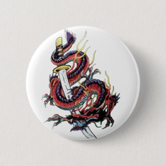 Sui Riu Japanse Dragon Katana Ronde Button 5,7 Cm
