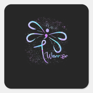 Suïcidaal gedrag Prevention Awareness Draairy Semi Vierkante Sticker