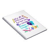 Suïcidale gedachten Prevention Broken Crayons Stil Notitieboek (Rechterzijde)