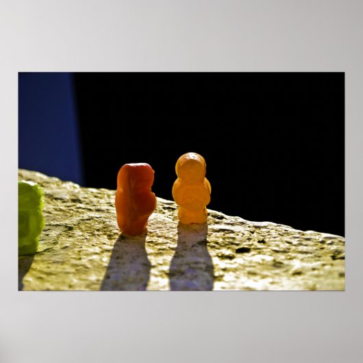 Suïcidale Jelly Baby Poster (Voorkant)
