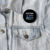 Suicide Awareness 2024 In September We Wear Teal P Ronde Button 5,7 Cm (In situ)