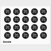 Suicide Awareness Blijf doorgaan Ronde Sticker (Vel)