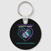 Suicide Awareness Dad Father Loving Memory Suicide Sleutelhanger (Voorkant)