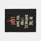 Suicide Awareness Depression Anxiety Mental Health Fleece Deken (Voorkant (Horizontaal))