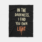 Suicide Awareness Depression Anxiety Mental Health Fleece Deken (Voorkant)