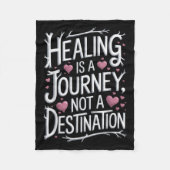 Suicide Awareness Depression Anxiety Mental Health Fleece Deken (Voorkant)