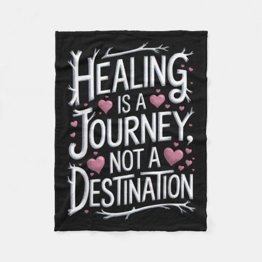 Suicide Awareness Depression Anxiety Mental Health Fleece Deken (Voorkant)