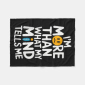 Suicide Awareness Depression Anxiety Mental Health Fleece Deken (Voorkant (Horizontaal))