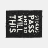 Suicide Awareness Depression Anxiety Mental Health Fleece Deken (Voorkant (Horizontaal))