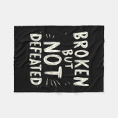 Suicide Awareness Depression Anxiety Mental Health Fleece Deken (Voorkant (Horizontaal))