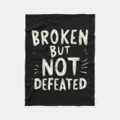 Suicide Awareness Depression Anxiety Mental Health Fleece Deken (Voorkant)