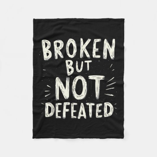 Suicide Awareness Depression Anxiety Mental Health Fleece Deken (Voorkant)