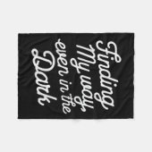 Suicide Awareness Depression Anxiety Mental Health Fleece Deken (Voorkant (Horizontaal))