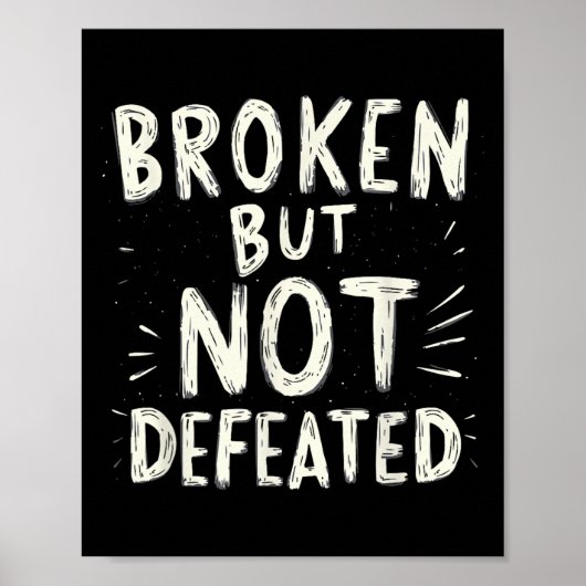 Suicide Awareness Depression Anxiety Mental Health Poster (Voorkant)