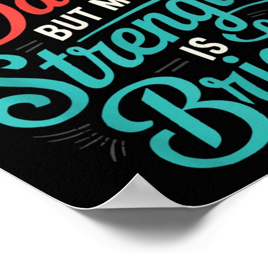 Suicide Awareness Depression Anxiety Mental Health Poster (Hoek)