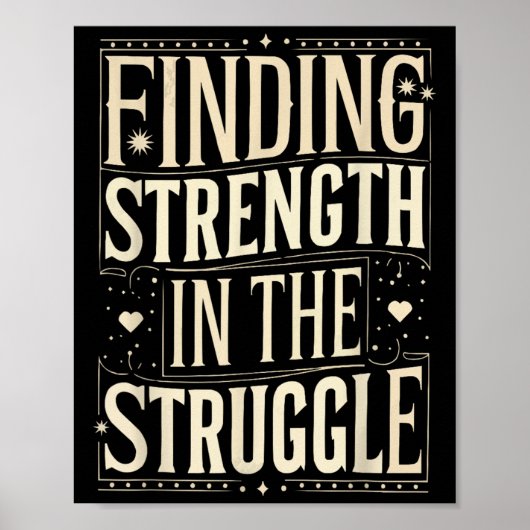 Suicide Awareness Depression Anxiety Mental Health Poster (Voorkant)