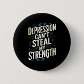 Suicide Awareness Depression Anxiety Mental Health Ronde Button 5,7 Cm (Voorkant)