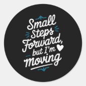 Suicide Awareness Depression Anxiety Mental Health Ronde Sticker (Voorkant)