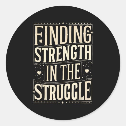 Suicide Awareness Depression Anxiety Mental Health Ronde Sticker (Voorkant)