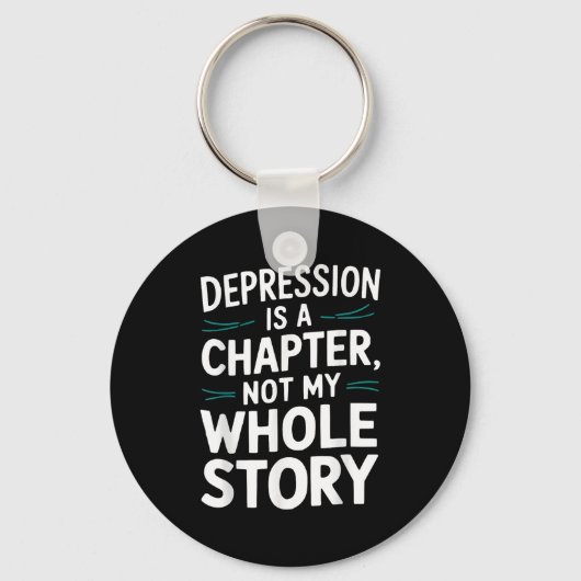 Suicide Awareness Depression Anxiety Mental Health Sleutelhanger (Voorkant)