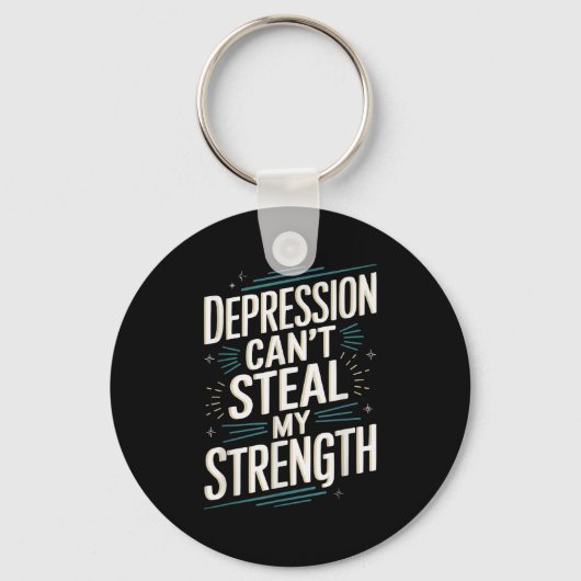 Suicide Awareness Depression Anxiety Mental Health Sleutelhanger (Voorkant)