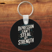Suicide Awareness Depression Anxiety Mental Health Sleutelhanger (Voorkant)