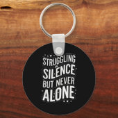 Suicide Awareness Depression Anxiety Mental Health Sleutelhanger (Voorkant)